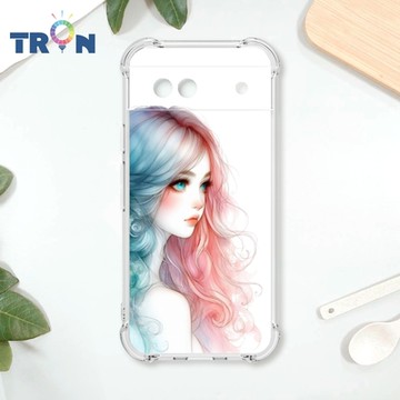 TRON GOOGLE Pixel 8A 不愛笑的女孩 四角防摔 軟殼 手機殼