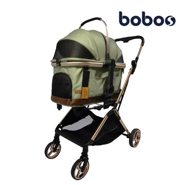 X9L超跑寵箱分離式寵物推車-莫凡蒂綠