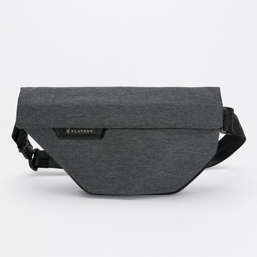 PLAYBOY - 單肩背包 Forward系列 - 灰色/132-5701-05-7