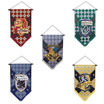 哈利波特周邊旗子旗幟吊旗格蘭芬多四大學院掛旗裝飾旗掛布寢室