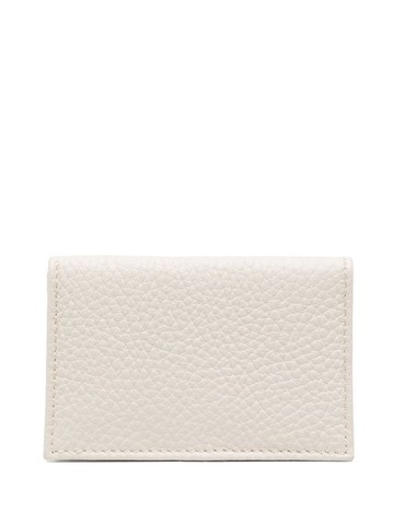 Eleventy - bi-fold leather cardholder - unisex - Calf Leather (top grain) - One Size - Neutrals