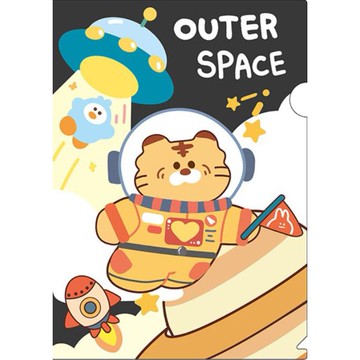 有吉合作社 L型書夾B-太空 墊腳石購物網