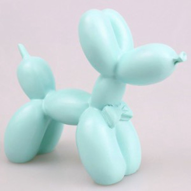 お取り寄せ 置物 犬 ドッグ バルーンアート風 小さめサイズ ブルー 通販 Lineポイント最大8 0 Get Lineショッピング