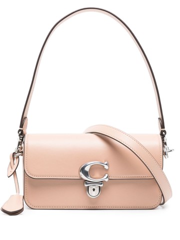 Coach - Studio leather crossbody bag - women - Calf Leather - One Size - Neutrals