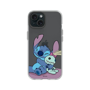 iPhone 15 Clear 透明 - 迪士尼-史迪奇 Disney Stitch - 史迪奇 - 史迪奇與Scrump