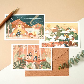 情人節心意卡之山系小旅行套裝