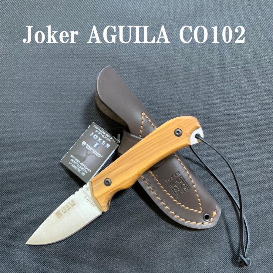 Joker ジョーカー ナイフ CO102 AGUILA OLIVE アギラ シースナイフ キャンプ アウトドア