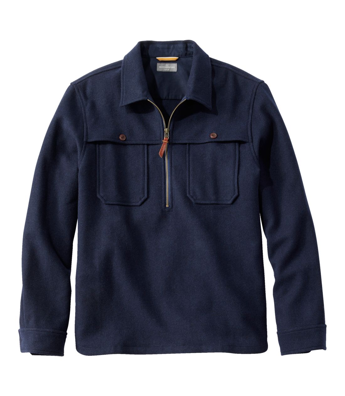 公式》カジュアルシャツ/メンズ/Blue/シグネチャー・ウール・トラッパー/Men's Signature Wool Trapper/M/ L.L.Bean（エルエルビーン） | LINEブランドカタログ