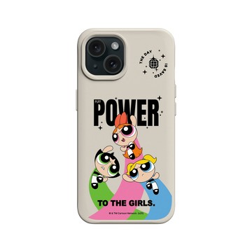 iPhone 15 SolidX 貝殼灰 - The Powerpuff Girls 飛天小女警 - 女孩的力量
