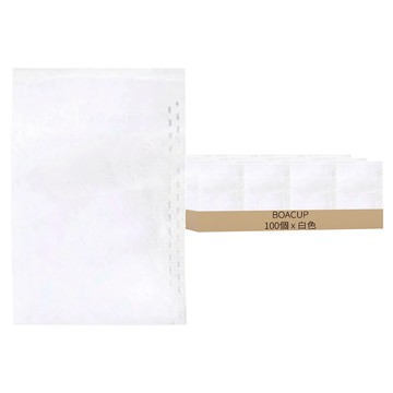 滷包中藥茶葉 過濾袋 6*8(100入)  白色  1盒