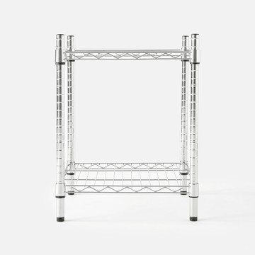 特力屋鍍鉻二層架寬46*深46*高60公分