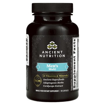 Ancient Nutrition, Ancient Multi，男士專用，90 粒膠囊