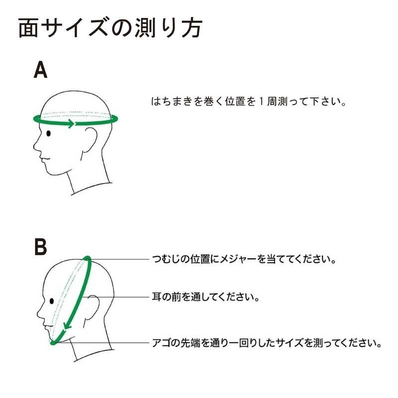 剣道 防具 面 1.5分手刺 斜め刺し クラリーノ補強 内輪は木綿100％ IBB