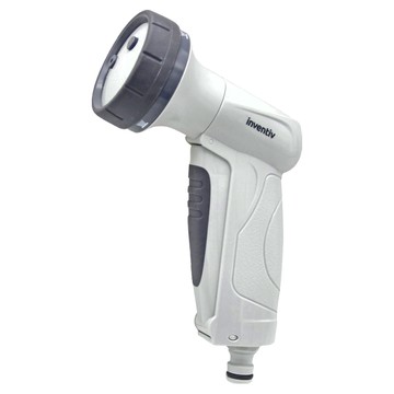 ChinDao 清島牌 N3700 前壓按鍵式三段噴水槍 附快速接頭  1個  白色 + 灰色