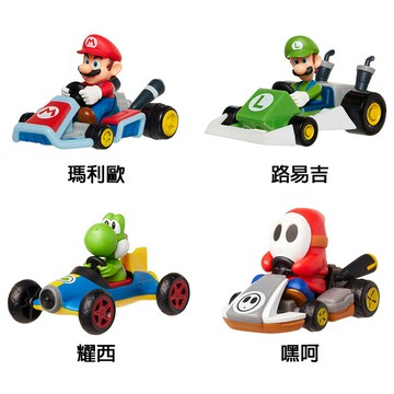 jakks 任天堂 Super Mario 瑪利歐 賽車系列 W5 4種款式可選擇 【鯊玩具Toy Shark】
