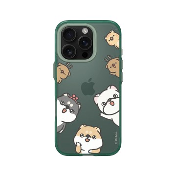 iPhone 16 Pro Clear 憂墨綠 - 嗨小強 Hi John - 小強總動員