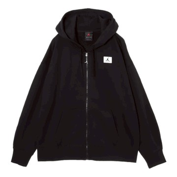 (WMNS) Air Jordan Flight Full-Zip Hoodie 'Black'
