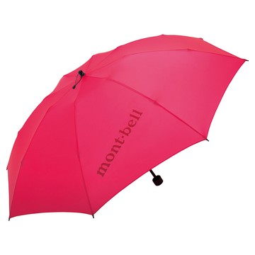 【【蘋果戶外】】mont-bell 1128551 CAMEL 超輕量折疊傘 茶花紅 U.L. Trekking Umbrella 雨傘 128g 8支骨