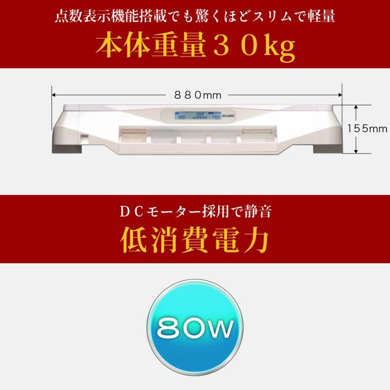 [訳あり品]電動麻雀卓 スコア表示付き　スリムプラス28S 全自動麻雀卓・折りたたみ家庭用麻雀卓の販売 アルバン - 点数
