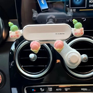 車載手機支架新款2025可愛車內出風口車上導航汽車支撐架固定爆款 YYDO