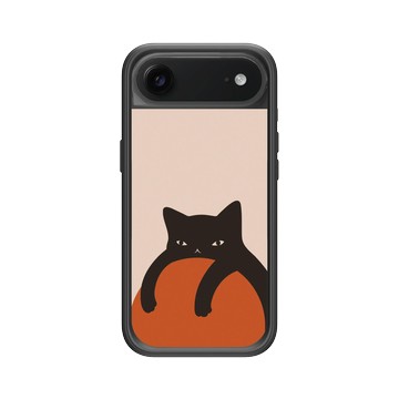 iPhone Air Mod NX -邊框背蓋組合 (相機按鈕) 黑 - ilovedoodle (Lim Heng Swee) - The Sun and Cat - 太陽與貓