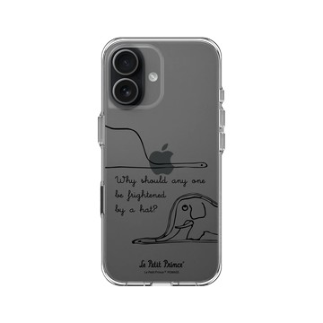 iPhone 17 Clear Case（相機按鈕） 透明 - Le Petit Prince 小王子 - 這不是一頂帽子