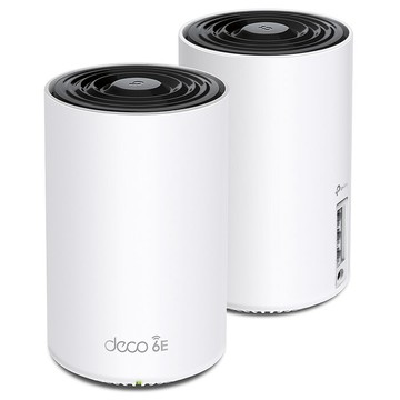 TP-LINK Deco XE75 二顆裝 AXE5400 三頻 Mesh Wi-Fi 6E 系統 無線網狀路由器 完整家庭Wi