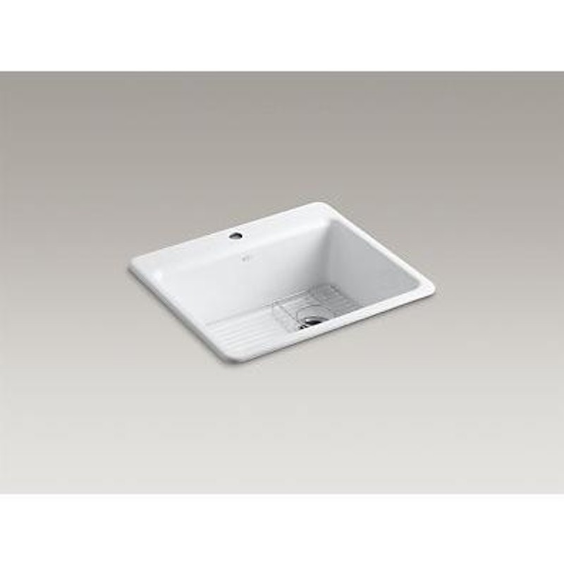 _国内正規品_Riverby Top-mount single-bowl kitchen sink キッチンシンク K-5872-1A1-0  KOHLER_直送品1_（コーラー） キッチン・バス・トイレ 通販 LINEポイント最大0.5%GET LINEショッピング