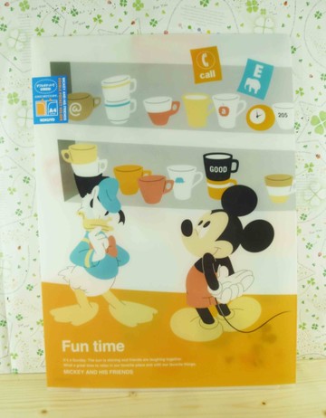 【震撼精品百貨】Micky Mouse_米奇/米妮 ~分類掀開夾-Fun Time