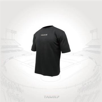 TAIWOLF台灣狼 Solid Cotton 寬版短袖休閒T
