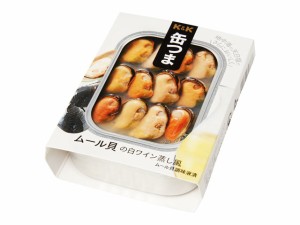  缶つま ムール貝の白ワイン蒸し風 95g ｘ6 個_3セット