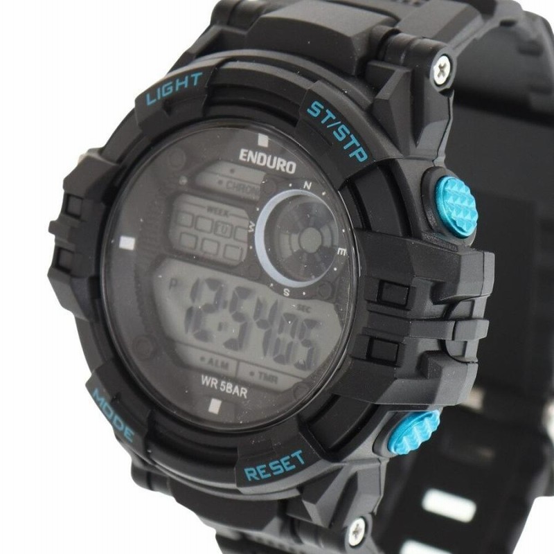 ＥＮＤＵＲＯ）５気圧 ライフスタイル小物 時計 EW-D299-BK 通販 LINEポイント最大0.5%GET LINEショッピング