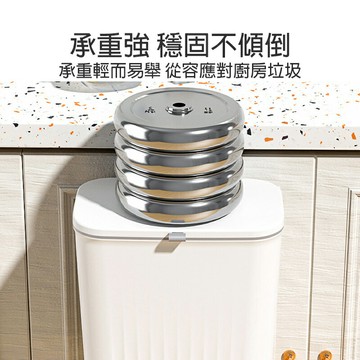 兩用滑蓋式垃圾桶【Y063】台灣出貨 廚房櫥櫃門壁掛廚餘桶 壁掛垃圾桶 掛壁垃圾桶 帶蓋廁所浴室縫隙垃圾桶
