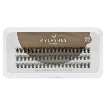 THEBOON 9 毫米 局部用假睫毛  黑色 FR-03  1盒