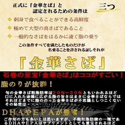 石巻の至宝 金華さば 漬け丼 6人前 刺身 金華サバ 金華鯖 お刺身 生食用 送料無料