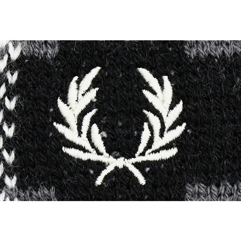 フレッドペリー セーター FRED PERRY メンズ タータン パネル