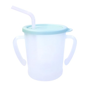 AGAFURA Magic吸管杯 學習杯  薄荷色  300ml  1個