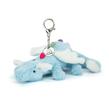 Sky Dragon Bag Charm 天空藍雪龍 吊飾/鑰匙圈