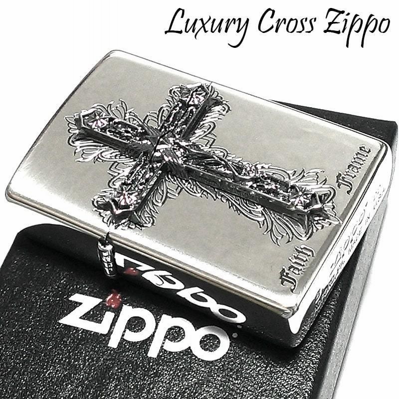 zippo 十字架 箱付き