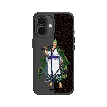 iPhone 16 SolidX 黑 - 航海王 One Piece - 和之國系列-索隆十郎