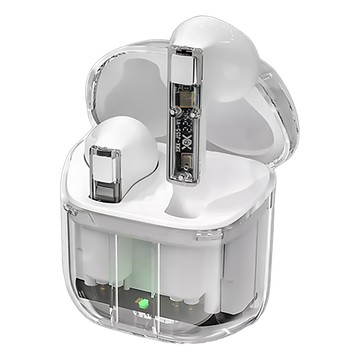 Mine PHone TW-TM3 真無線藍牙耳機，5H音樂播放，130H待機時間，200mAh充電艙電量  珠白色