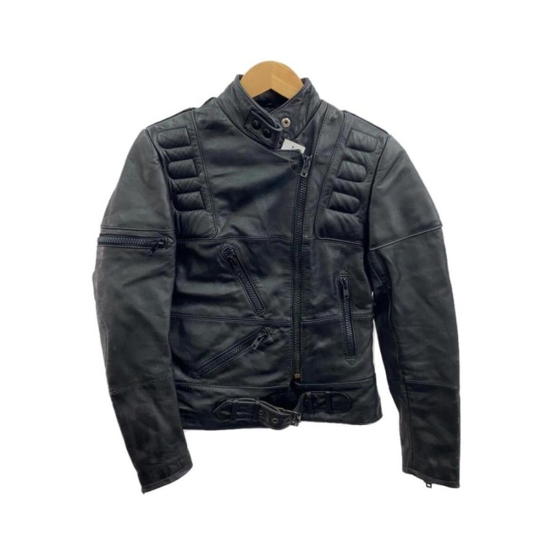 HARLEY DAVIDSON◇シングルライダースジャケット/34/レザー/BLK/70S | LINEブランドカタログ