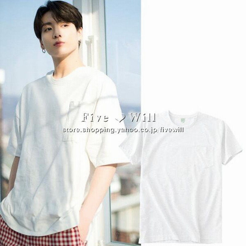 ヴィジョン ストリートウェア Bts Jung Kook 韓流グッズ 半袖tシャツ 男女 スポーツウェア シャツ 応援服 打歌服 ペアルック 通気 吸汗 通販 Lineポイント最大get Lineショッピング