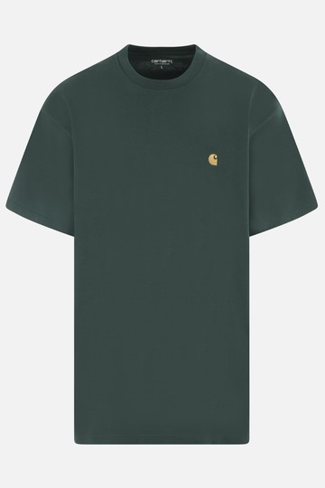 CARHARTT WIP logo embroidered cotton t-shirt Man