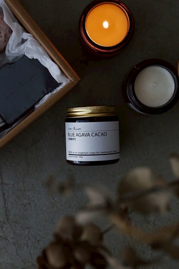Blue Agava Cacao | 微醺酒吧香氛按摩蠟燭