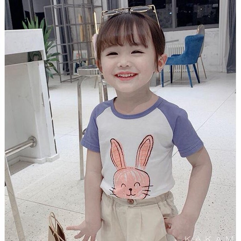 子供服 可愛い 半袖tシャツ キッズ 半袖トップス 韓国子供服 韓国こども服 男の子 女の子 通販 Lineポイント最大0 5 Get Lineショッピング