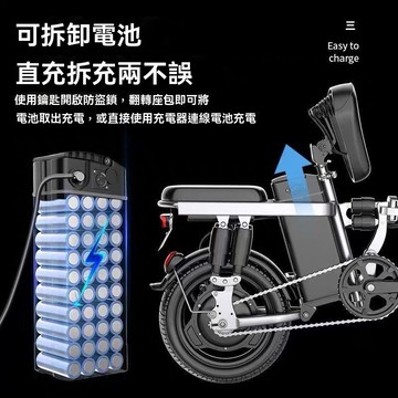 免運🔥電動車電池 大容量 贈送充電器 保固電池 機車電瓶 正品鋰電池48V 摺疊電動車代駕車永久新日通用電池海霸電池盒