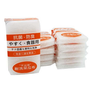 一品川流 皮久熊 耐洗不沾油菜瓜布-10入x1組