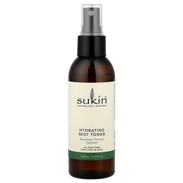 Sukin, 保濕噴霧爽膚水，適合各種膚質，4.23 液量盎司（125 毫升）