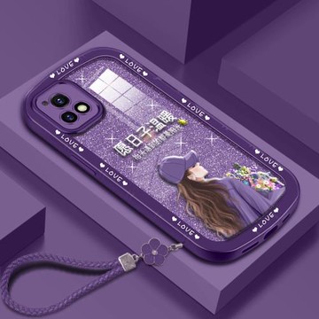 適用于vivoy76s手機殼y70s保護套y52s潮y51s網紅vivoy73s創意個性透明新款簡約硅膠軟殼閃粉外殼鏡頭全包防摔